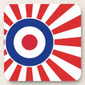 Rounddel 鮮やか Mods JAPANターゲットスクーター コースター (正面)