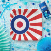 Rounddel Target Mods JAPANターゲットスクーター ペーパープレート (パーティー)