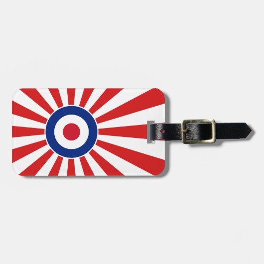 Rounddel Target Mods JAPANターゲットスクーター ラゲッジタグ (正面横)