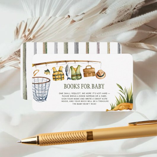 Rounded Reel Excited Fishing Books for Baby  エンクロージャーカード