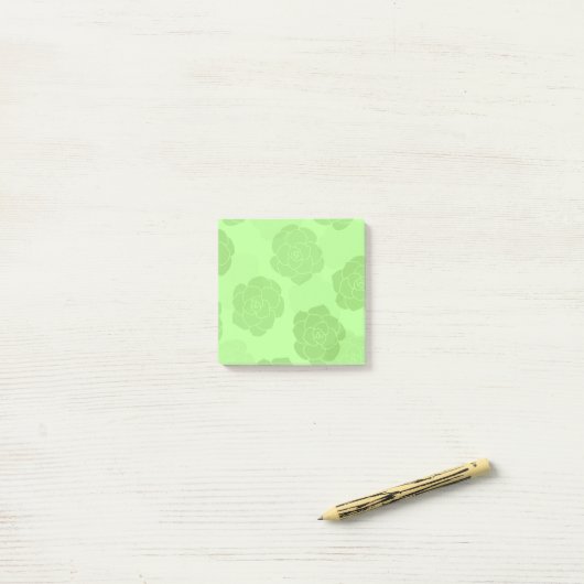 Rounded Succulents Post it Notes ポストイット (デスク上)