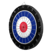 Roundel Graphic on Black ダーツボード (正面右)