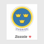 Roundel of Sweden シール (シート)