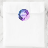 ROUNT MINI STICKERS - HOLLY ラウンドシール (バッグ)