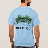 Rountreeの芝生の維持 Tシャツ (裏面)