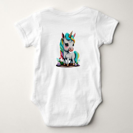 roupinha para bebê ベビーボディスーツ (裏面)