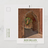 ROUSILLON, Doors of the World, Travel Postcards ポストカード (正面/裏面)