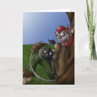 Rousoe及びKenjiの挨拶状 カード