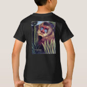 Rousseauの"ジャングルのMandrill" (1909年頃) Tシャツ (裏面)