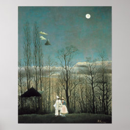 Rousseau Carnival Evening Painting ポスター