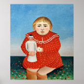 Rousseau - Child with Doll ポスター (正面)