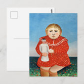 Rousseau - Child with Doll ポストカード (正面/裏面)