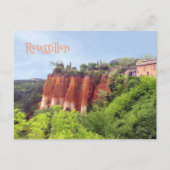 ROUSSILLON, FRANCE ポストカード (正面)
