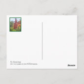  ROUSSILLON, OCHRE VILLAGE,  PROVENCE,FRANCE ポストカード (裏面)