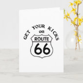 route66 カード (黄色い花)