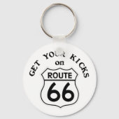route66 キーホルダー (正面)
