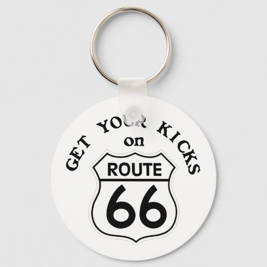 route66 キーホルダー (正面)