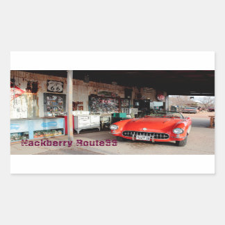 Route66 Hackberry 長方形シール