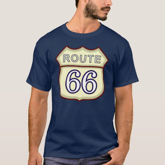 route66 tシャツ (正面)