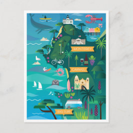 Route 1 Californiaはがき ポストカード