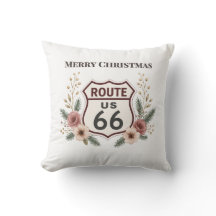 Route 66のクリスマスフラワーモチーフのインテリア雑貨