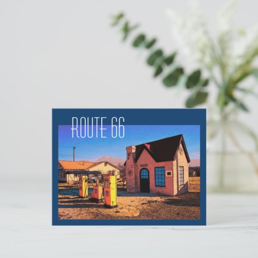 Route 66はがき ポストカード (スタンド正面)