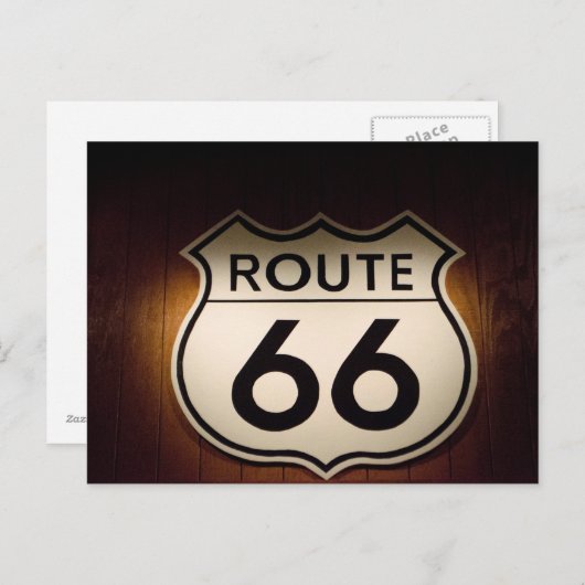 Route 66はがき ポストカード (正面/裏面)