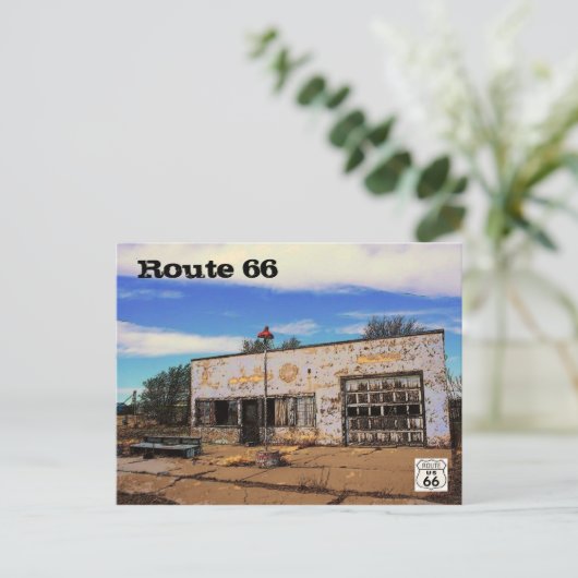 Route 66はがき ポストカード (スタンド正面)