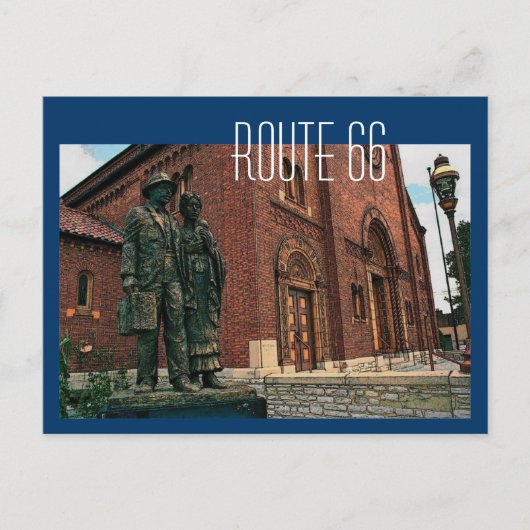 Route 66はがき ポストカード (正面)