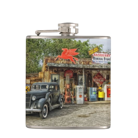 Route 66アリゾナ素朴レトロ店 フラスク (正面)