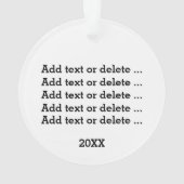 Route 66オーナメント オーナメント (裏面)