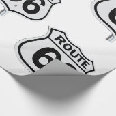 Route 66サインラッピング紙 ラッピングペーパー (角)