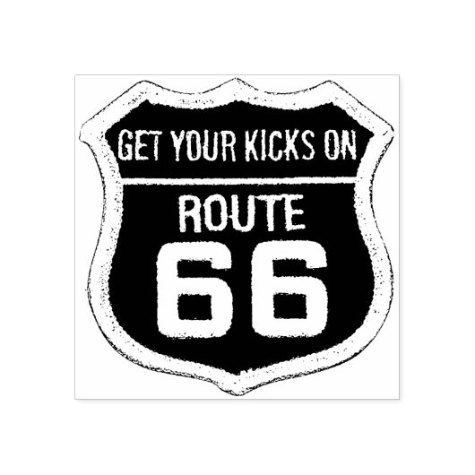 Route 66トラベル蹴ラバースタンプを入手 ラバースタンプ (インプリント)