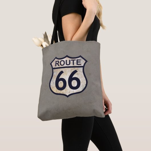 Route 66トート トートバッグ (クローズアップ)