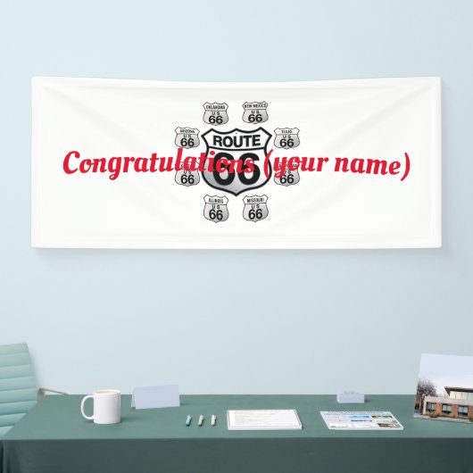 Route 66バナー 横断幕 (トレードショー)