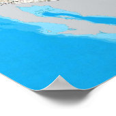 Route 66マップ ポスター (角)