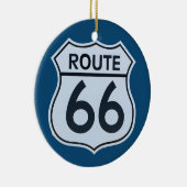 Route 66ロゴオーナメント セラミックオーナメント (右)