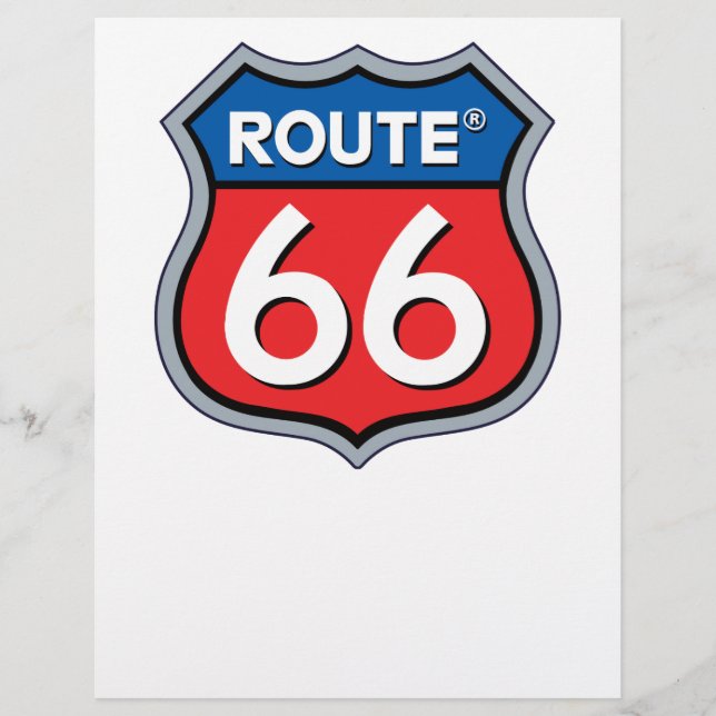 Route 66ロゴ (正面)