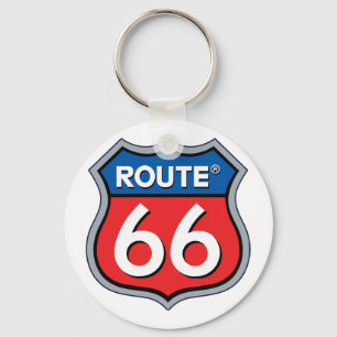 Route 66ロゴ キーホルダー