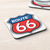 Route 66ロゴ コースター (左側)
