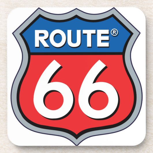 Route 66ロゴ コースター (正面)