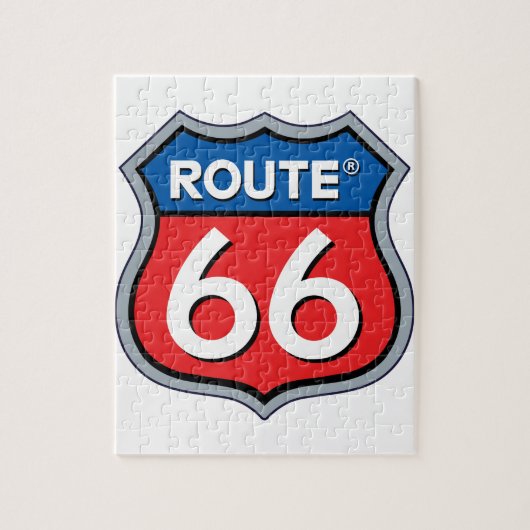 Route 66ロゴ ジグソーパズル (縦)