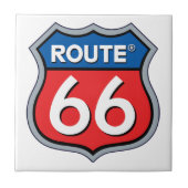 Route 66ロゴ タイル (正面)