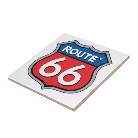 Route 66ロゴ タイル (側面)