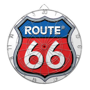 Route 66ロゴ ダーツボード