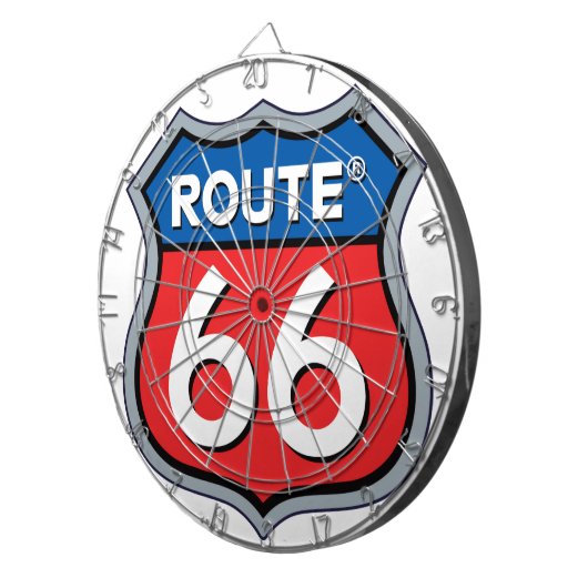 Route 66ロゴ ダーツボード (正面右)