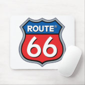 Route 66ロゴ マウスパッド (マウス)