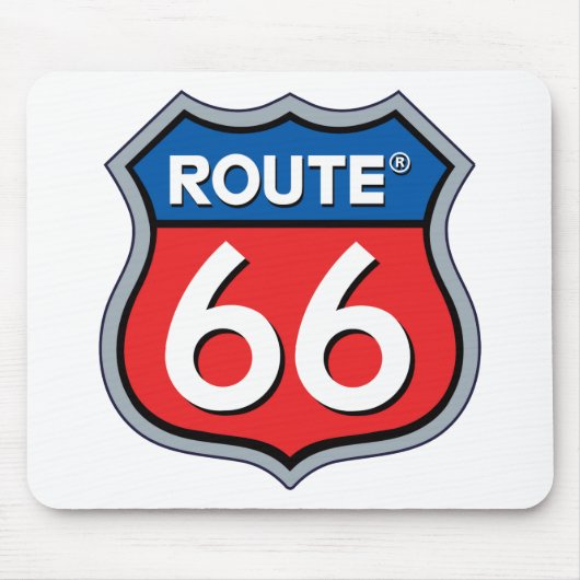 Route 66ロゴ マウスパッド (正面)