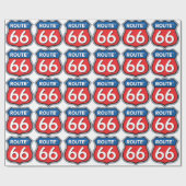 Route 66ロゴ ラッピングペーパー (フラット)