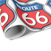 Route 66ロゴ ラッピングペーパー (ロールコーナー)